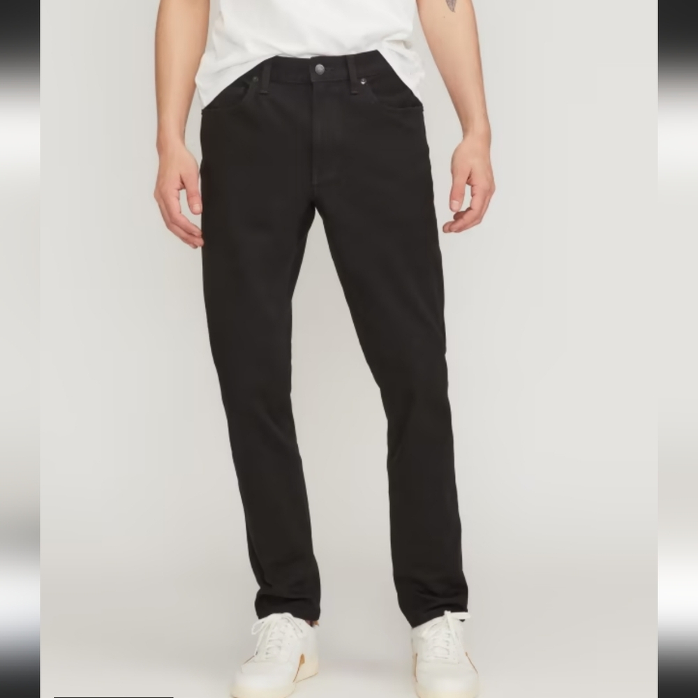 NWOT EVERLANE the slim 4 way stretch organic jeans pant 30×30